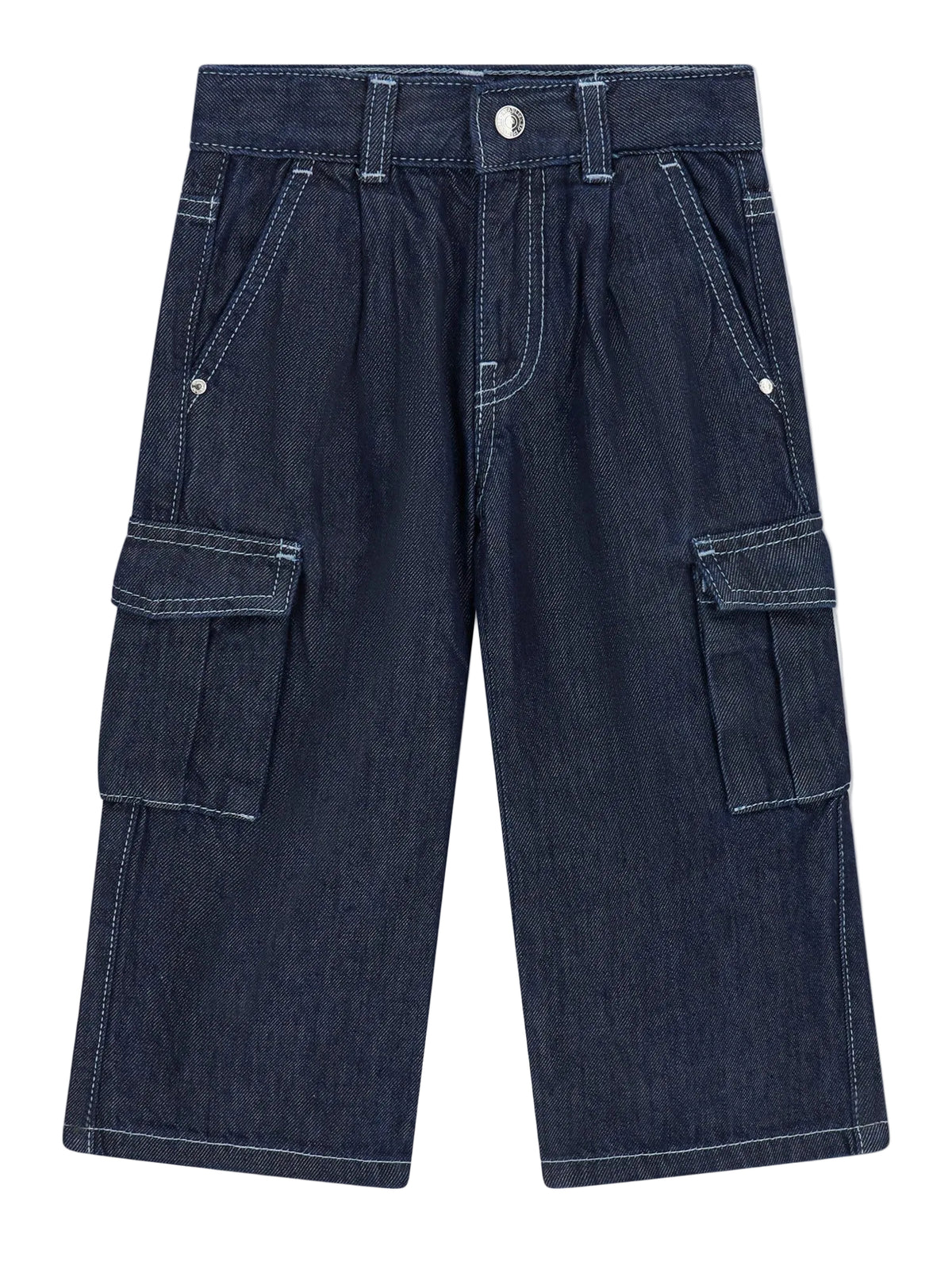 k6ya02d1152
GUESS PANTALON WIDE LEG CARGO DENIM 5-7 ANS - ENFANT - ONYX RINSE AMERICAN COLLEGE