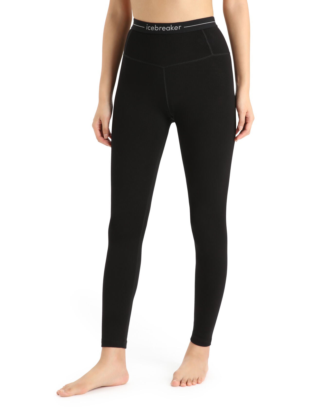 Icebreaker Legging 260 Tech Taille Haute - Femme ib0a56i4 noir