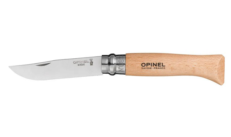 123080
Opinel Couteau Inox #8 - BEIGE