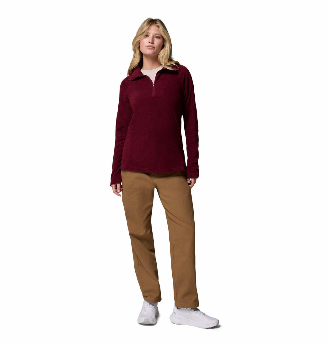 Columbia Chandail En Laine Polaire Glacial IV 1/2 Zip - Femme