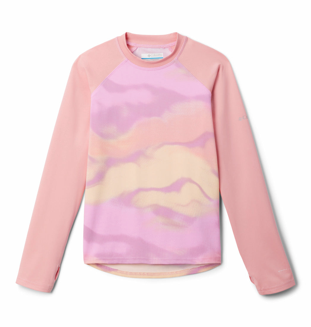 Columbia Chandail Sandy Shores Printed LS Sunguard - Enfant 1833161 - SALMON ROSE