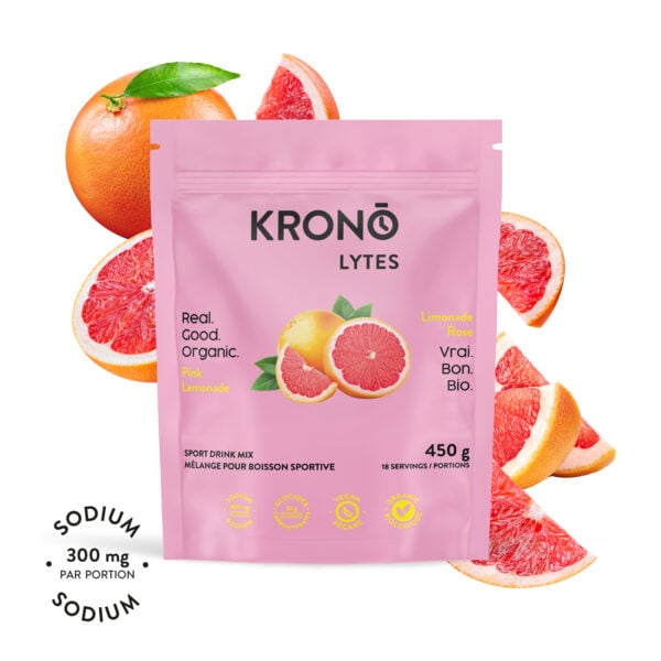 847589044564
Krono Boisson Électrolytes - LIMONADE ROSE