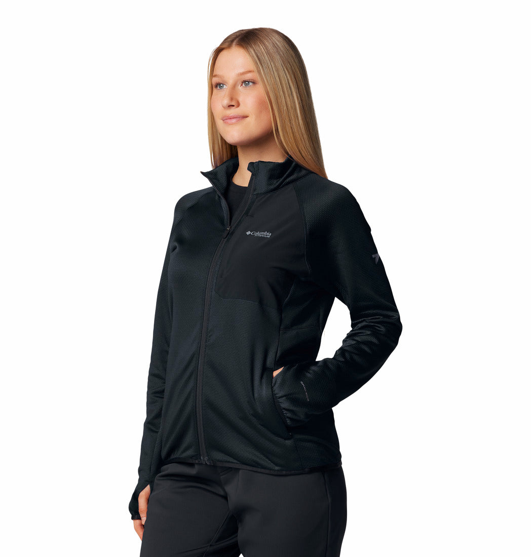 Columbia Chandail Full Zip Triple Canyon Grid Fleece - Femme
