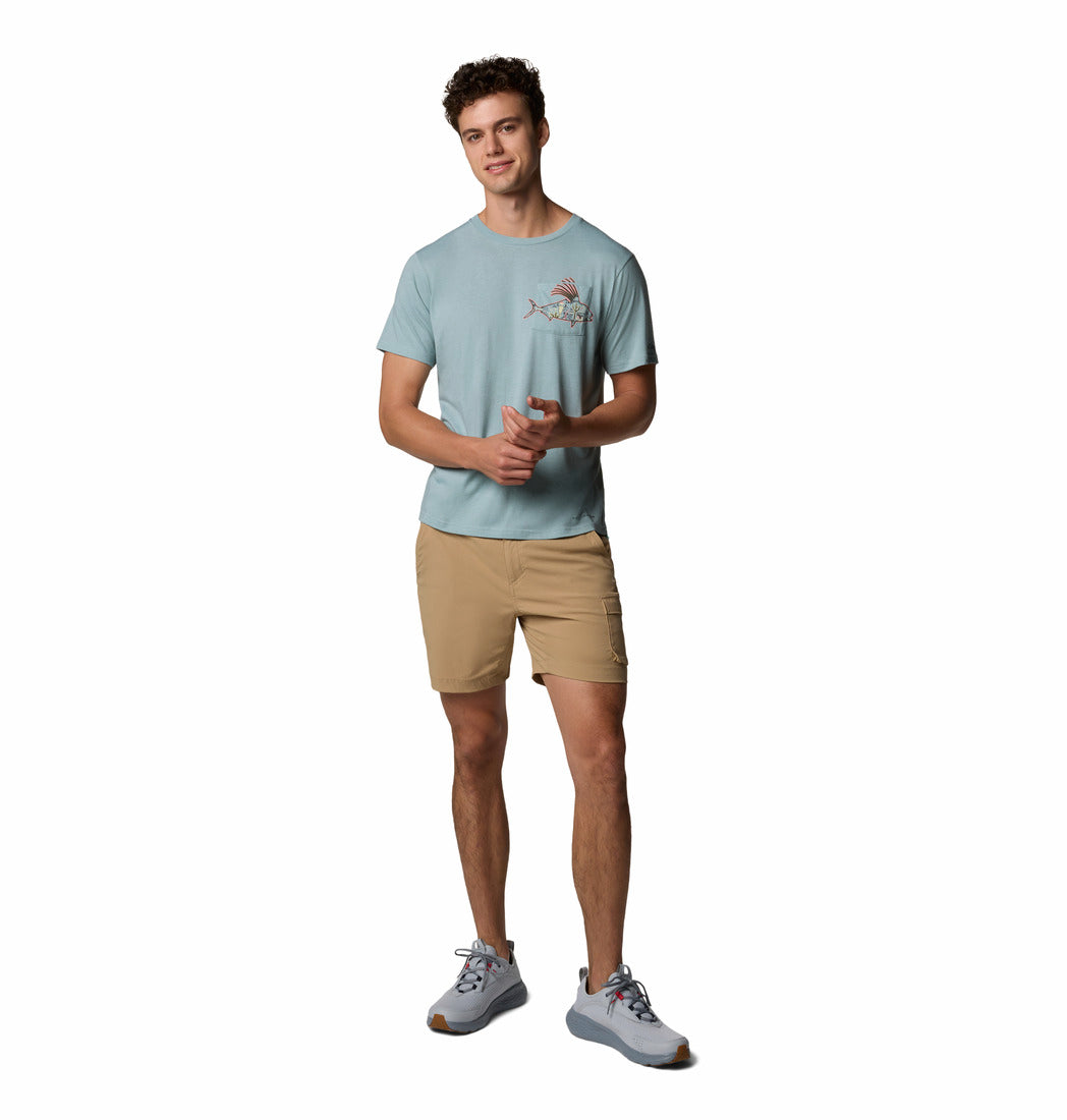 2124341
Columbia T-Shirt Wild Cast Pocket - Homme - BAJABOUND BLEU ÉCRASÉ