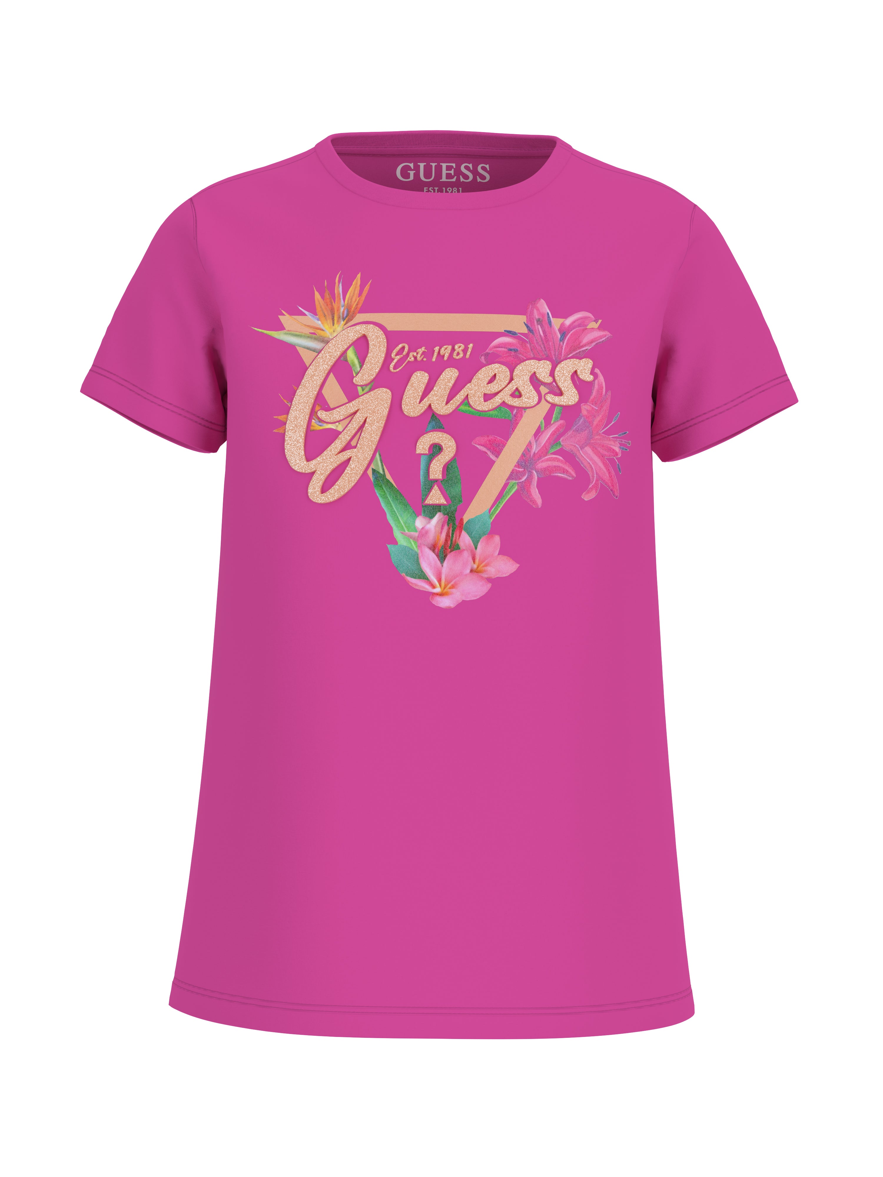 j5gi16k6yw4
Guess T-Shirt 8-14 Ans - Enfant - PINK BURST