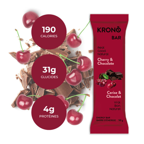 Krono Barres Énergétiques Cerise Chocolat