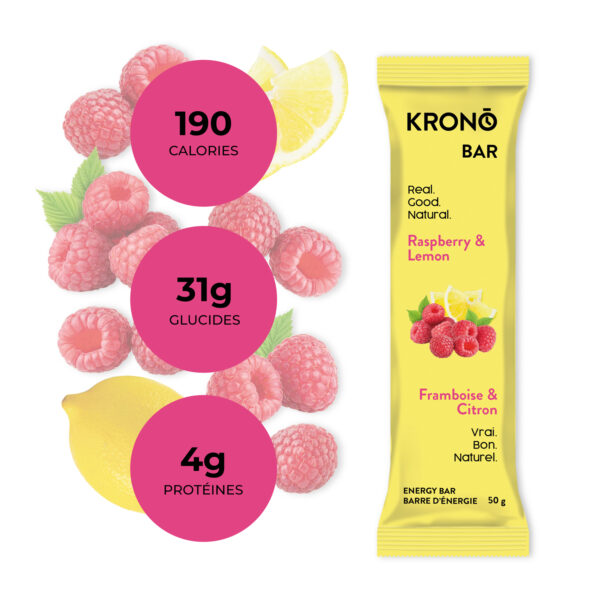Krono Barres Énergétiques Framboise Et Citron