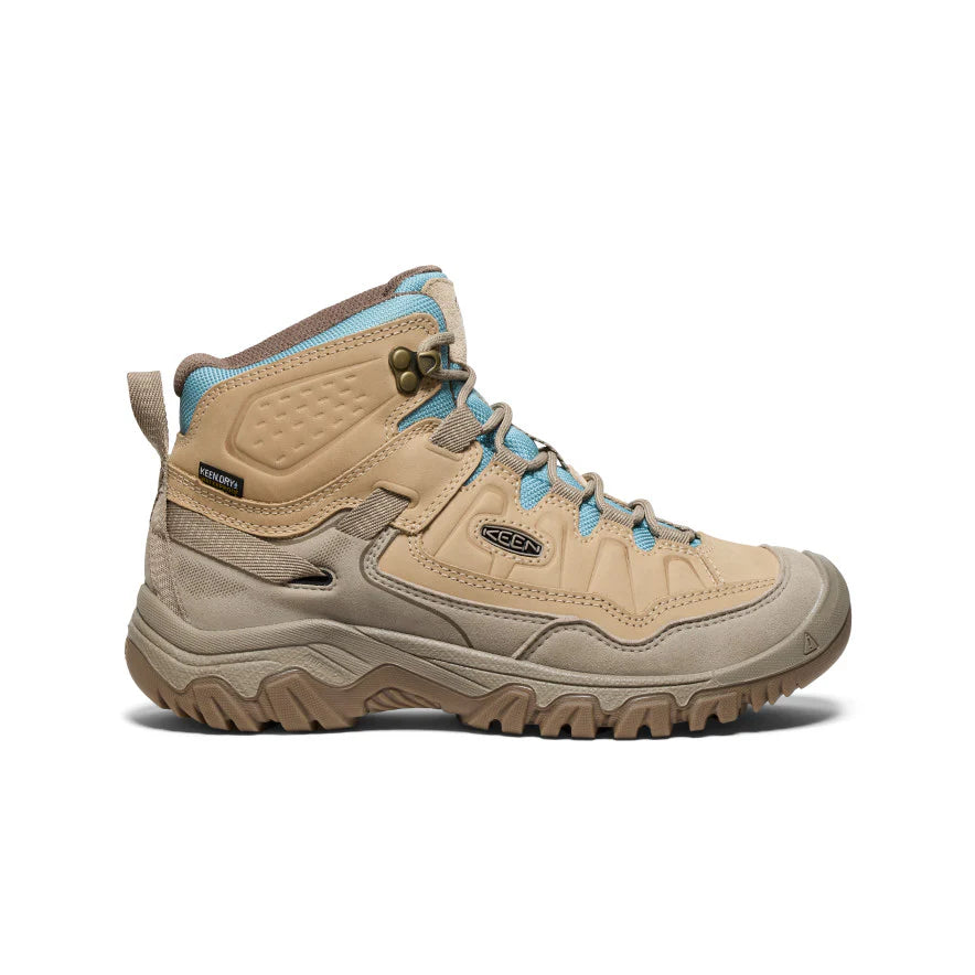 Keen Bottes De Randonnée Targhee IV Mid Waterproof - Femme 1029365 - SAFARI REEF WATERS