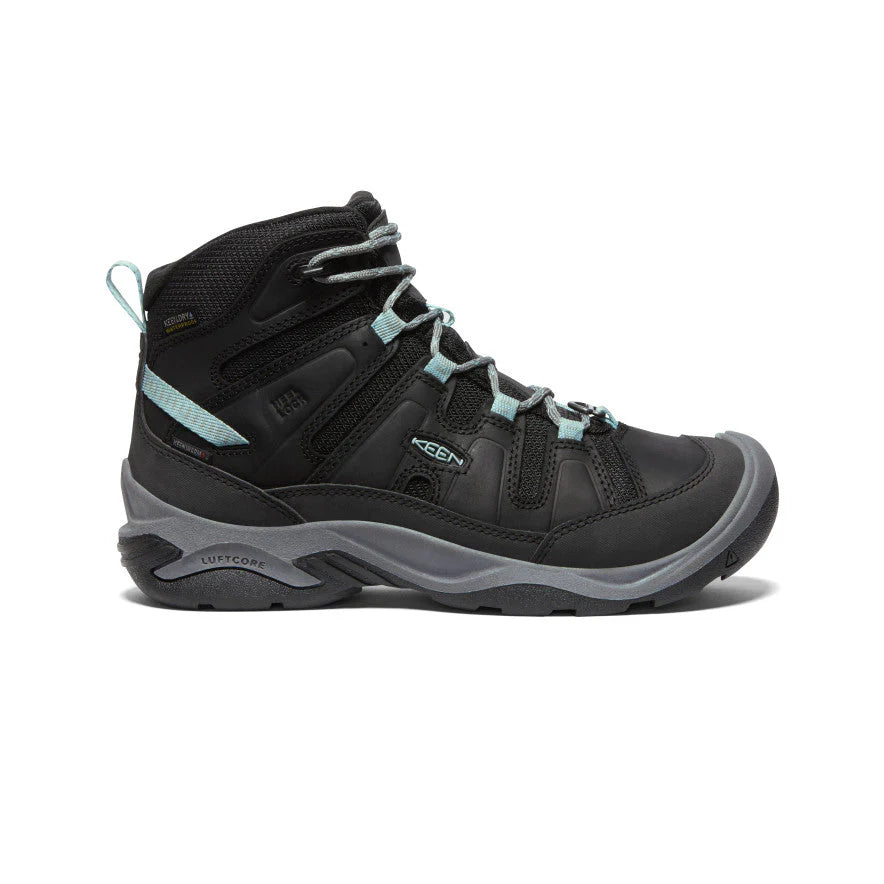 Keen Bottes De Randonnée Circadia Polaire Moyenne - Femme 1026760 - BLACK CLOUD BLUE