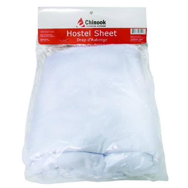 03201
Chinook Hostel Sheet Drap - BLANC
