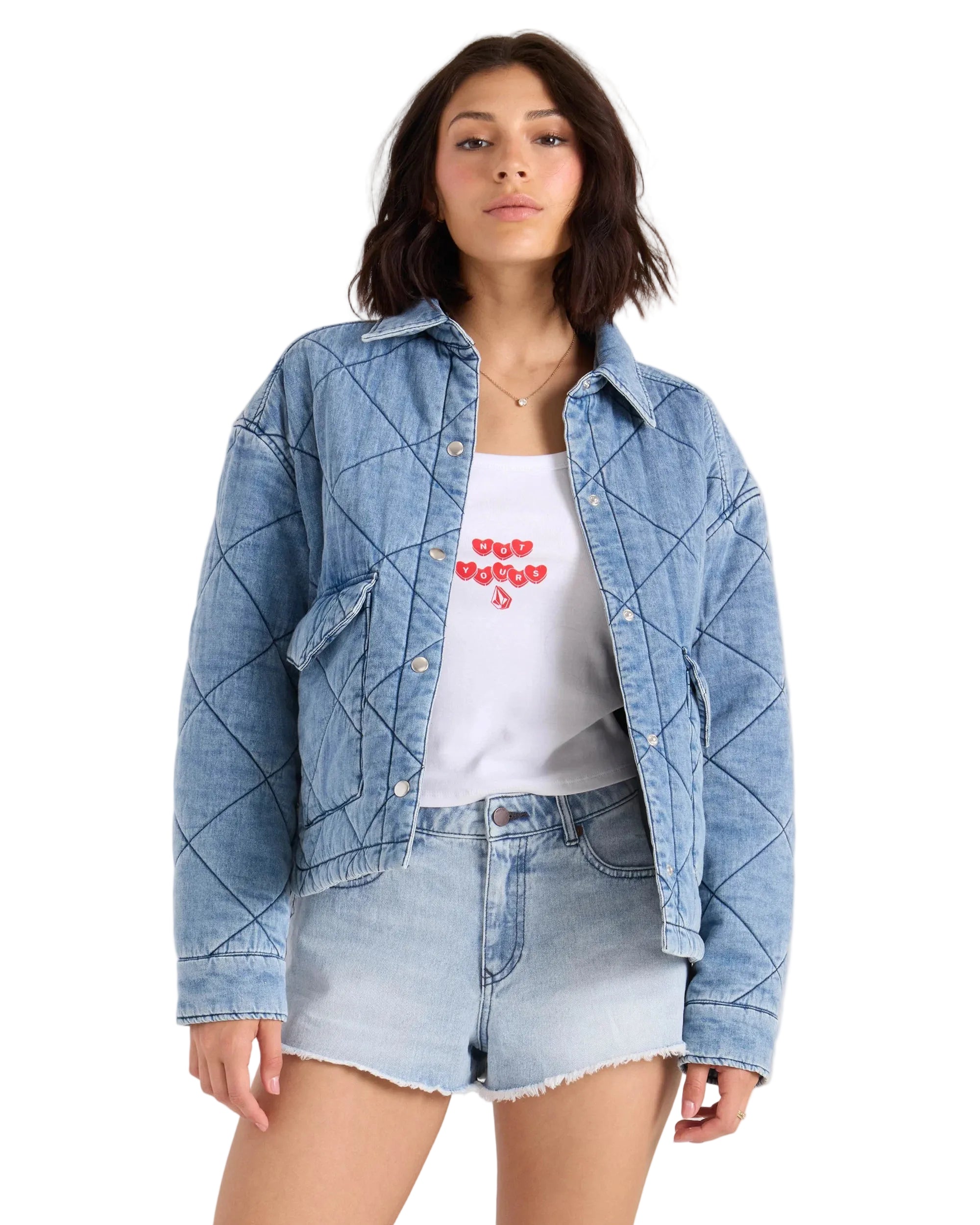 631005551
VOLCOM VESTE OC RAMPS - FEMME - WHTBLUE