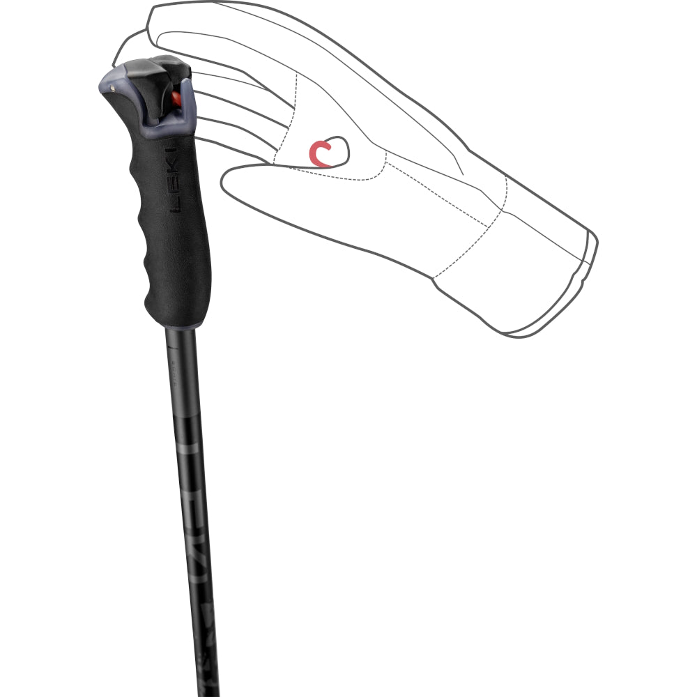 Leki Bâtons Ski Alpin Detect S - Unisexe