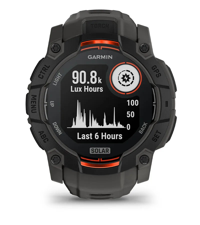 650542-01
GARMIN MONTRE INSTINCT 3 50MM SOLAR - NOIR