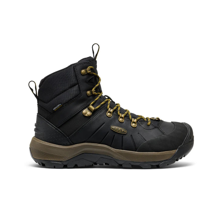 1031021
Keen Bottes Imperméables Revel IV Mid Polar - Homme - BLACK/LEMON CURRY