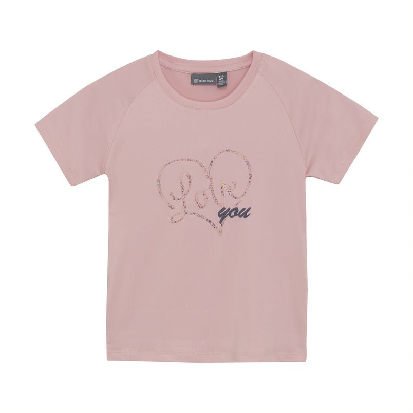 742092
Color Kids T-Shirt W Print 4-10 Ans - Enfant - CORAL BLUSH