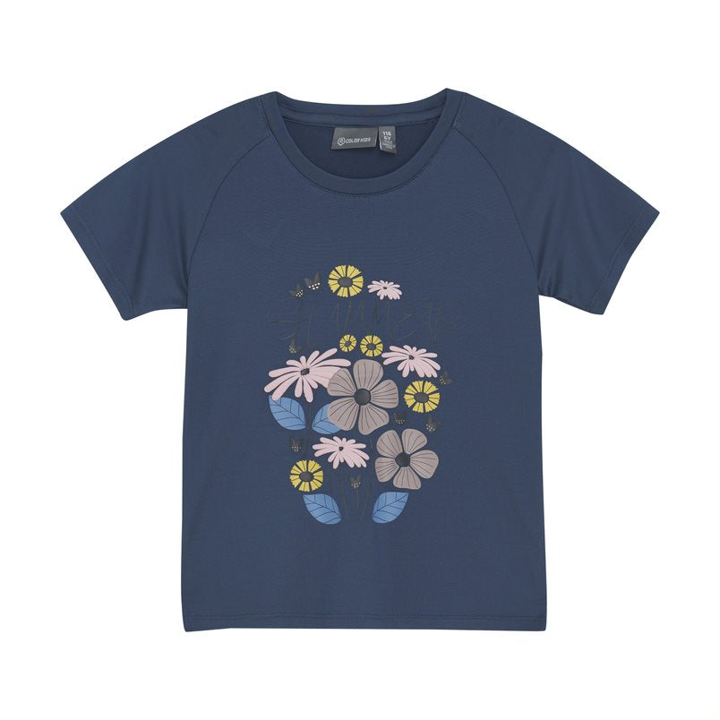 Color Kids T-Shirt W Print 4-10 Ans - Enfant