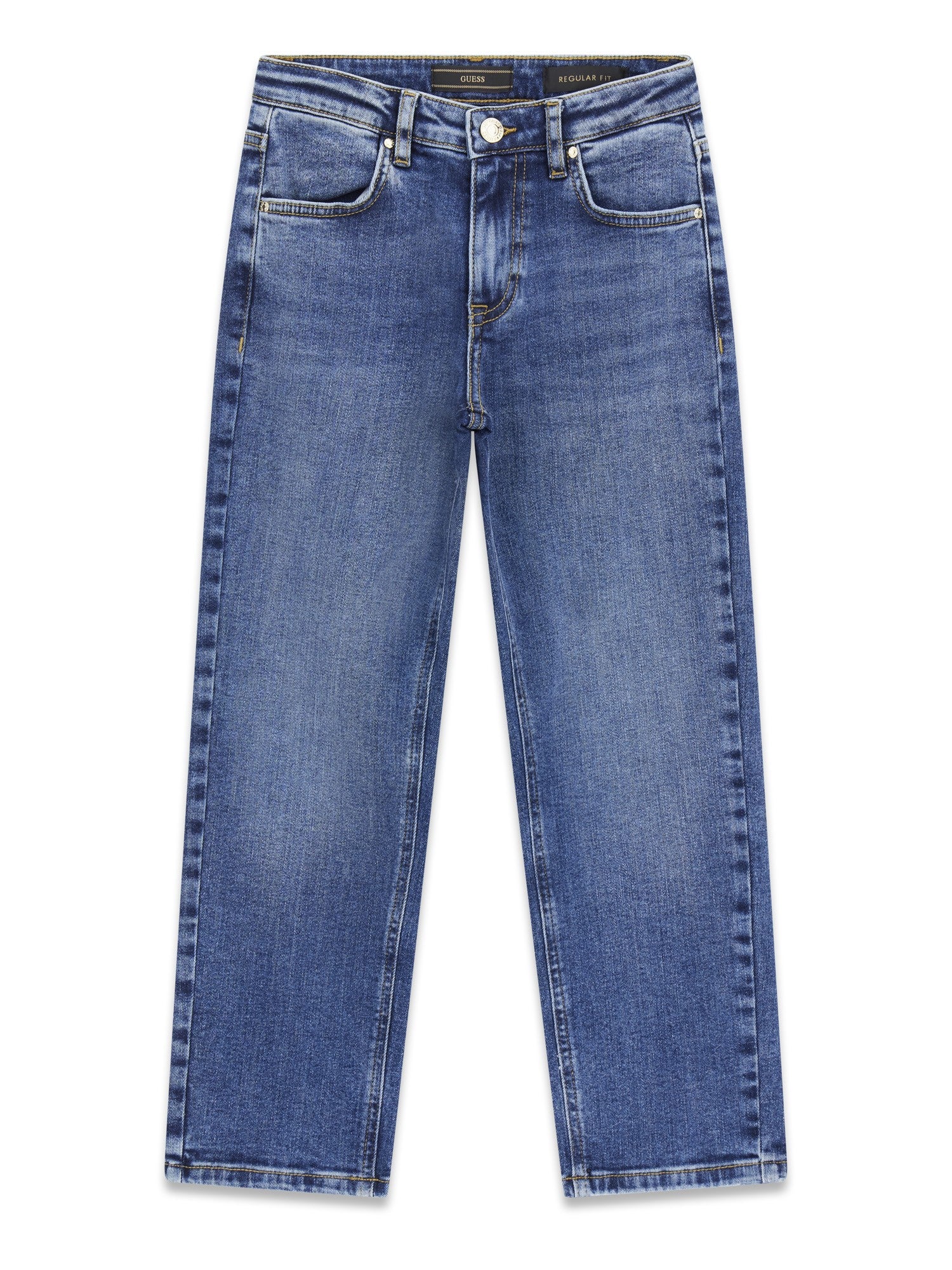 j6ya10d1217
GUESS PANTALON JEAN COUPE DROITE 8-14 ANS - ENFANT - DEEP TEAL BLUE WASH