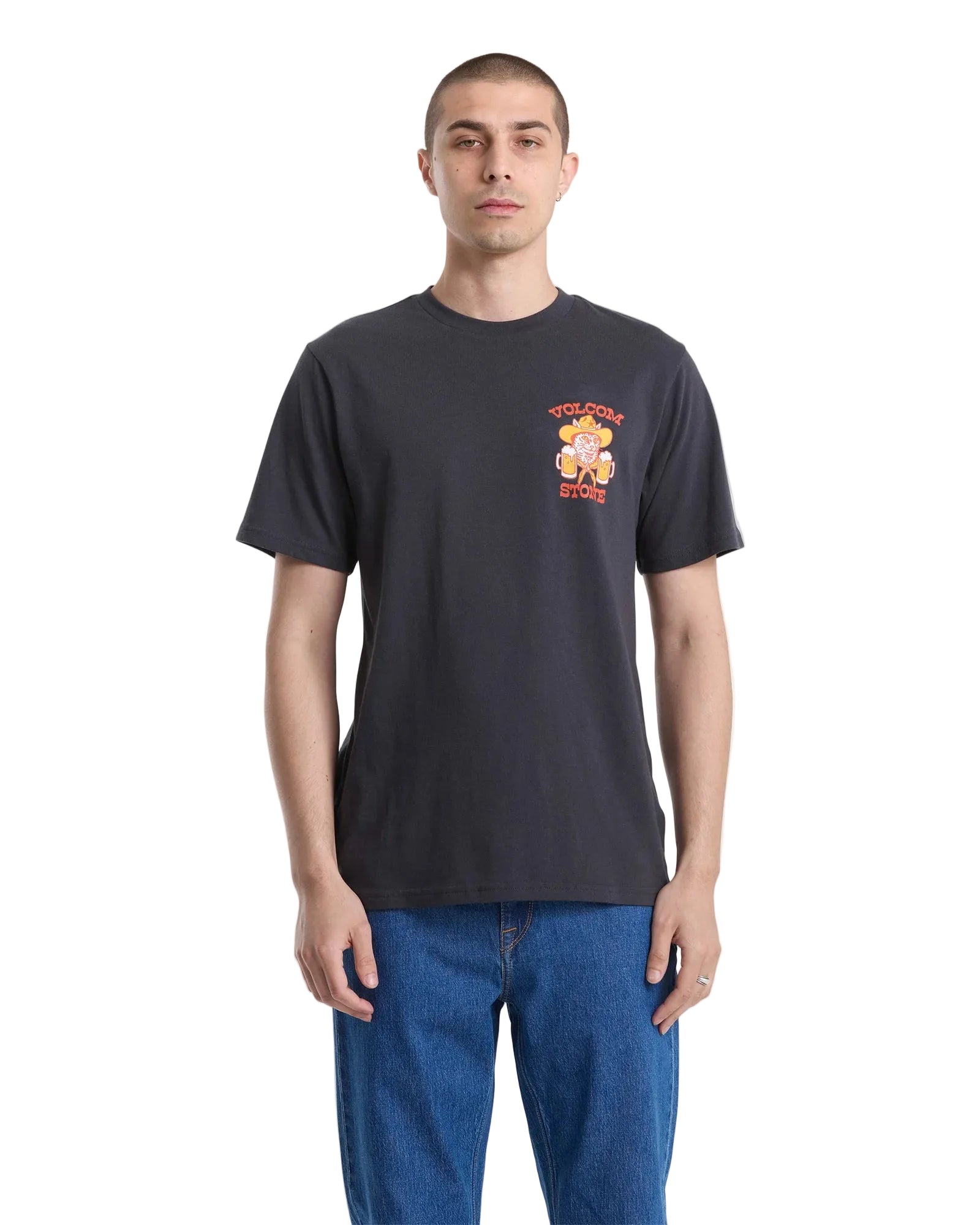 a5712605
VOLCOM T-SHIRT CATASTROPHY - HOMME - WASHED BLACK HEATHER