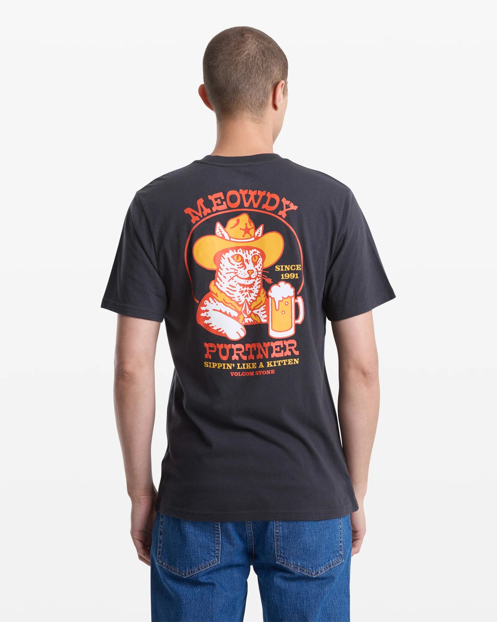 VOLCOM T-SHIRT CATASTROPHY - HOMME