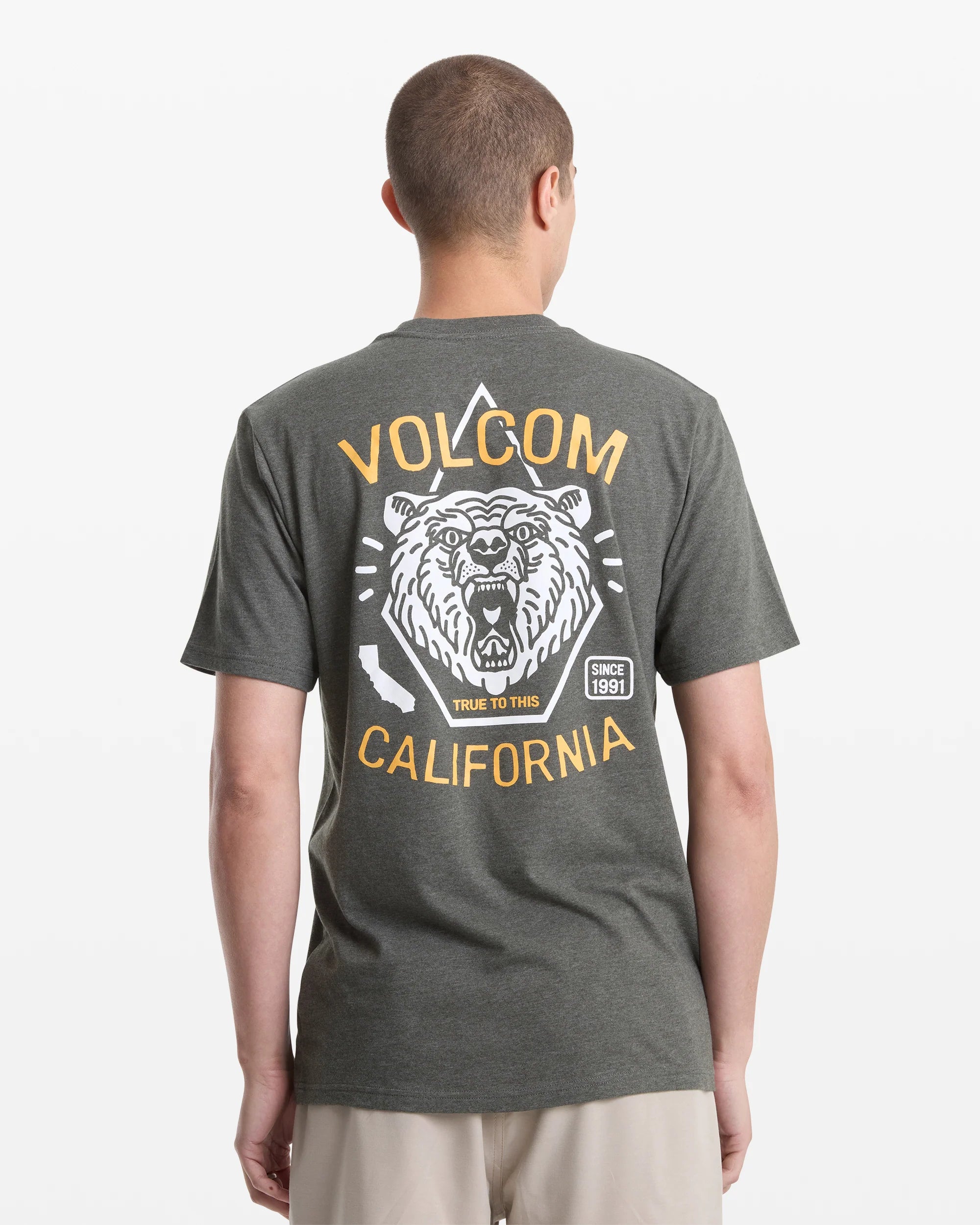VOLCOM T-SHIRT GOLDEN STATEMENT - HOMME