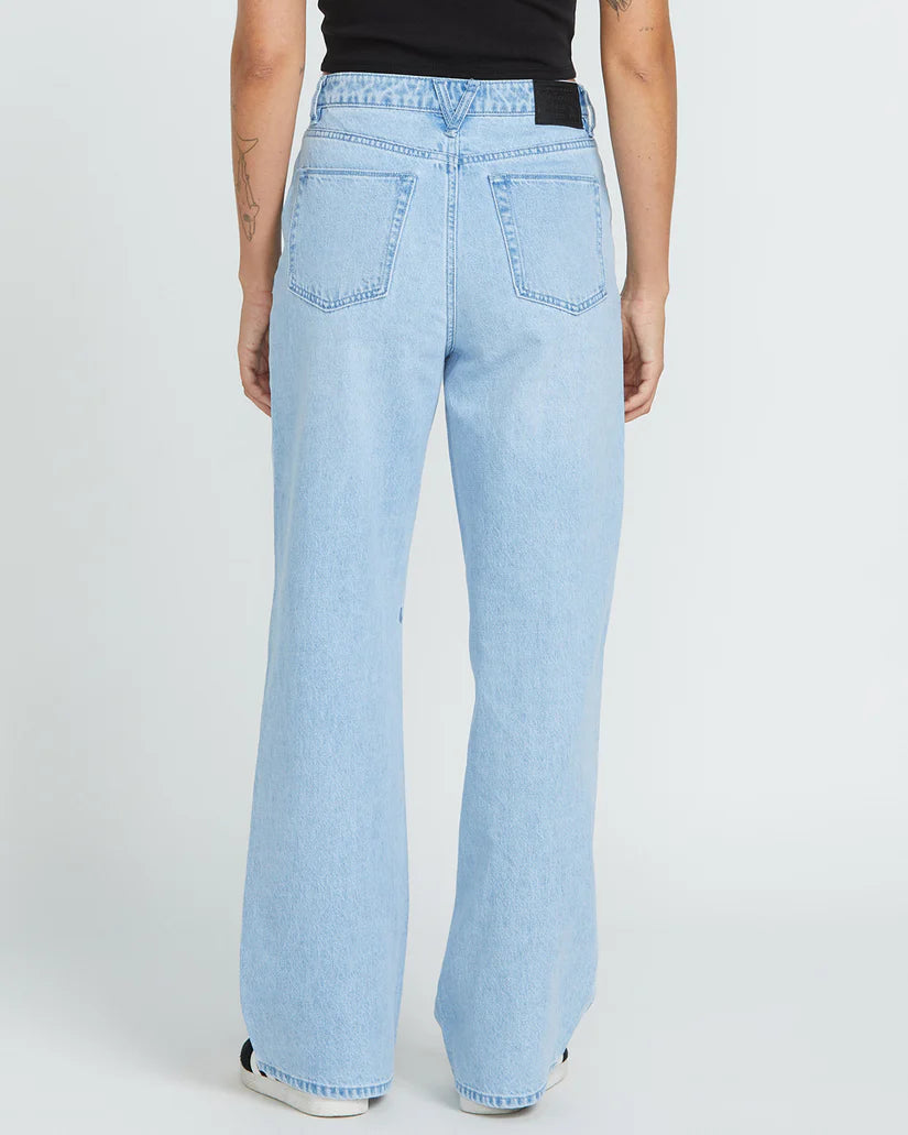 Volcom Jeans Stoned Boyfriend Hirise - Femme