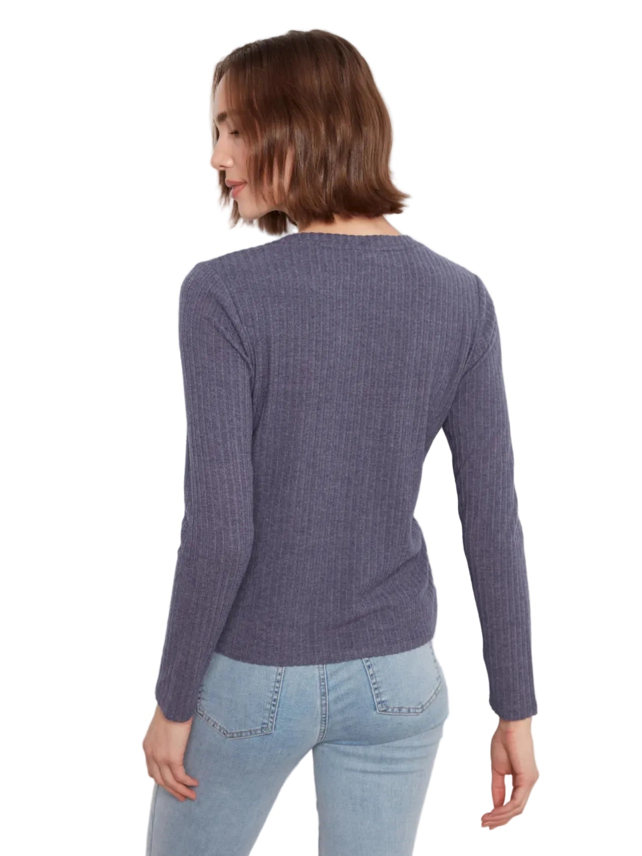 CHARLIE B CHANDAIL À MANCHES LONGUES CREW NECK TOP - FEMME