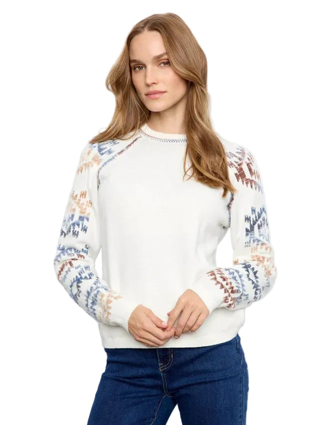 CHARLIE B CHANDAIL À MANCHES LONGUES REVERSIBLE RAGLAN - FEMME