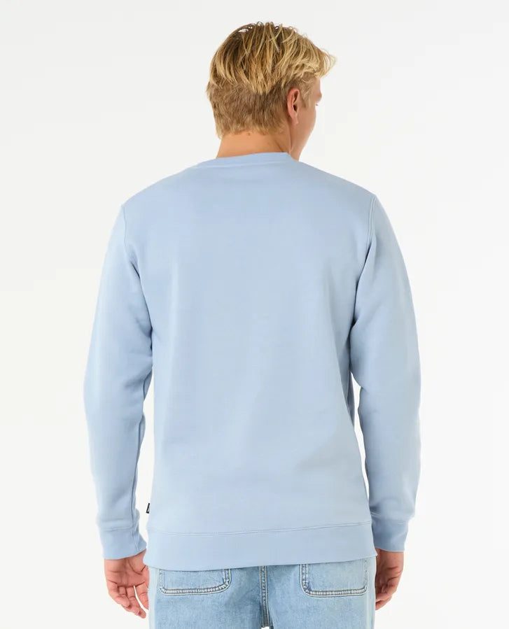 Rip Curl Chandail À Manches Longues Wettie Icon Crew - Homme