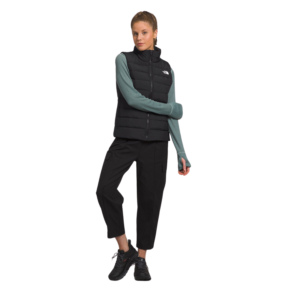 The North Face Veste Sans Manche Aconcagua 3 - Femme nf0a84jp - NOIR