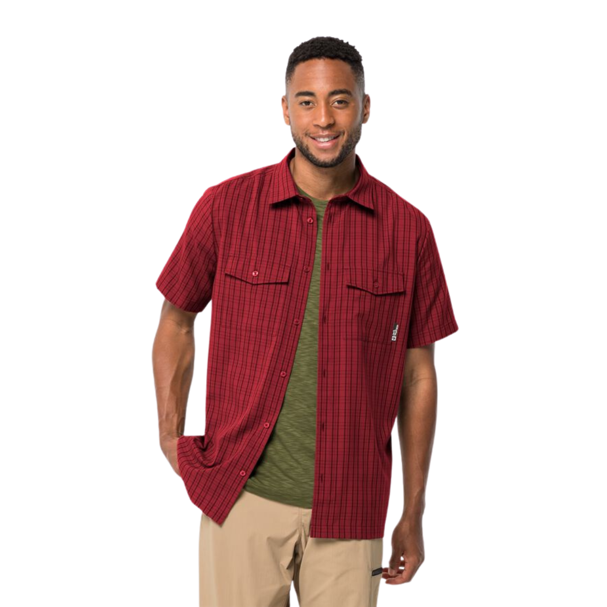 Jack Woolfskin Chemise Thompson - Homme