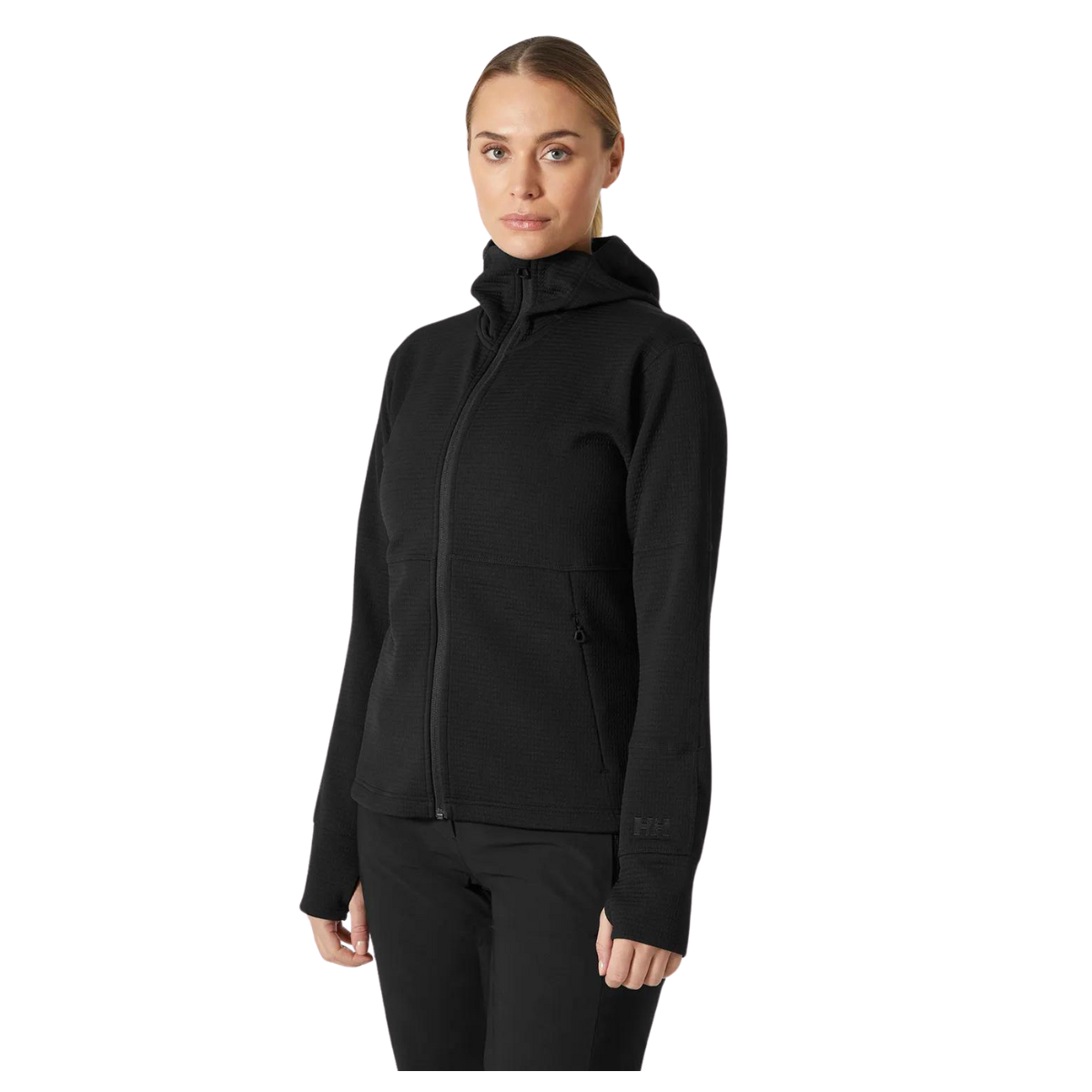 Helly Hanson Chandail À Capuchon FZ Evolved Air Mid - Femme 49520 - NOIR