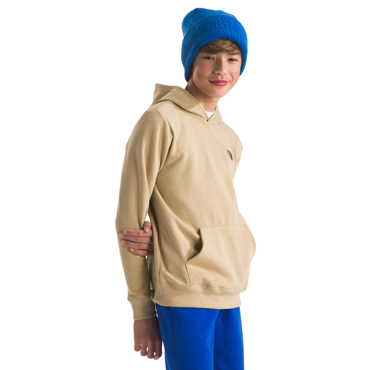 The North Face Chandail À Capuchon Camp Fleece - Enfant nf0a8a41 - KHAKI STONE