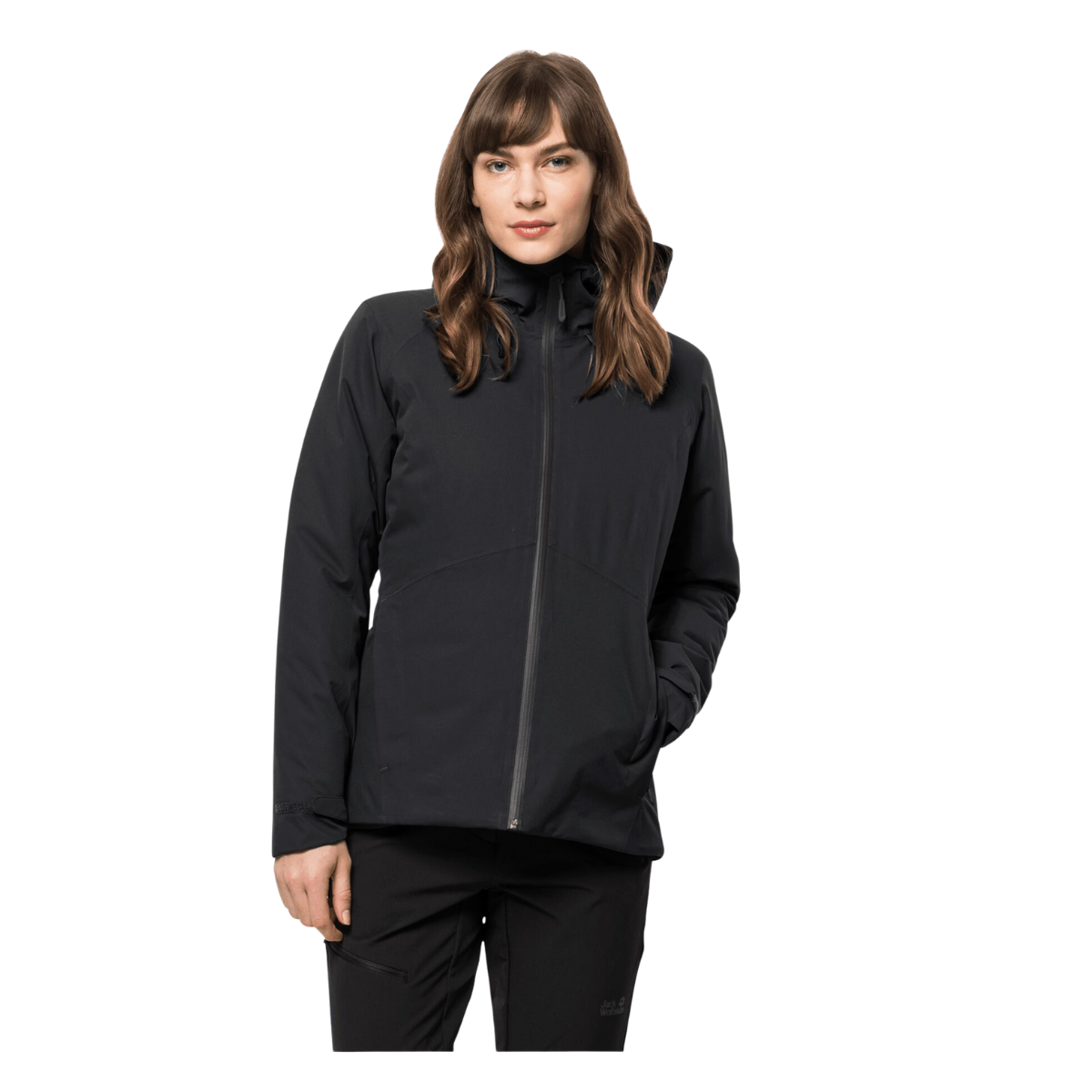 Jack Wolfskin Veste D'Hiver Imperméable Wisper Ins -Femme 111592-1 - NOIR