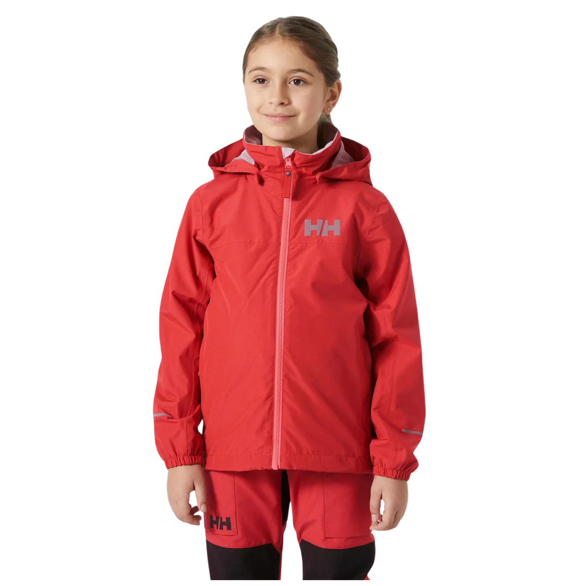 Helly Henson Veste Juell Rain 8-16 Ans - Enfant 41778 - POPPY RED