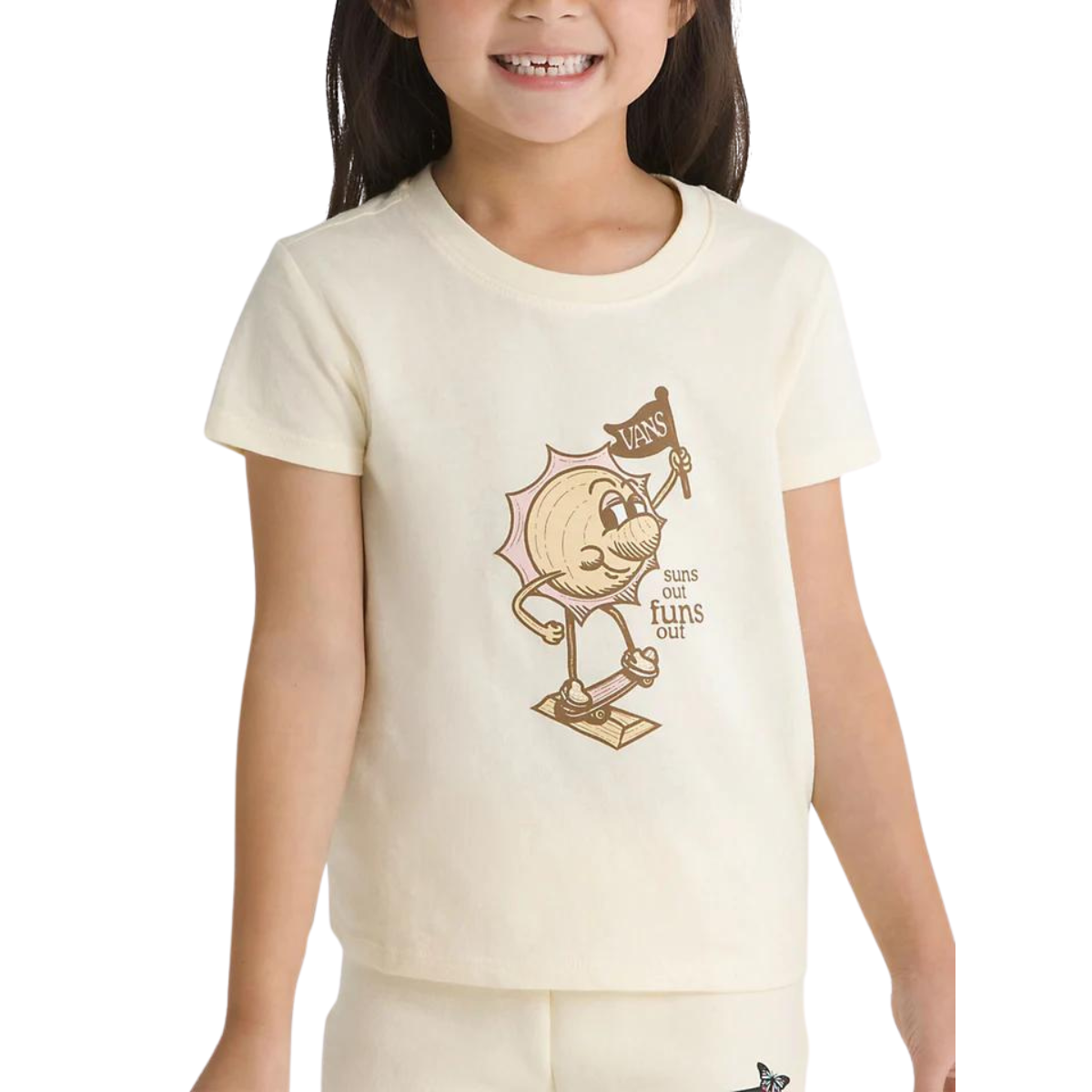 Vans T-Shirt Skate Sun - Enfant  vn000gaw - ALMOND OIL