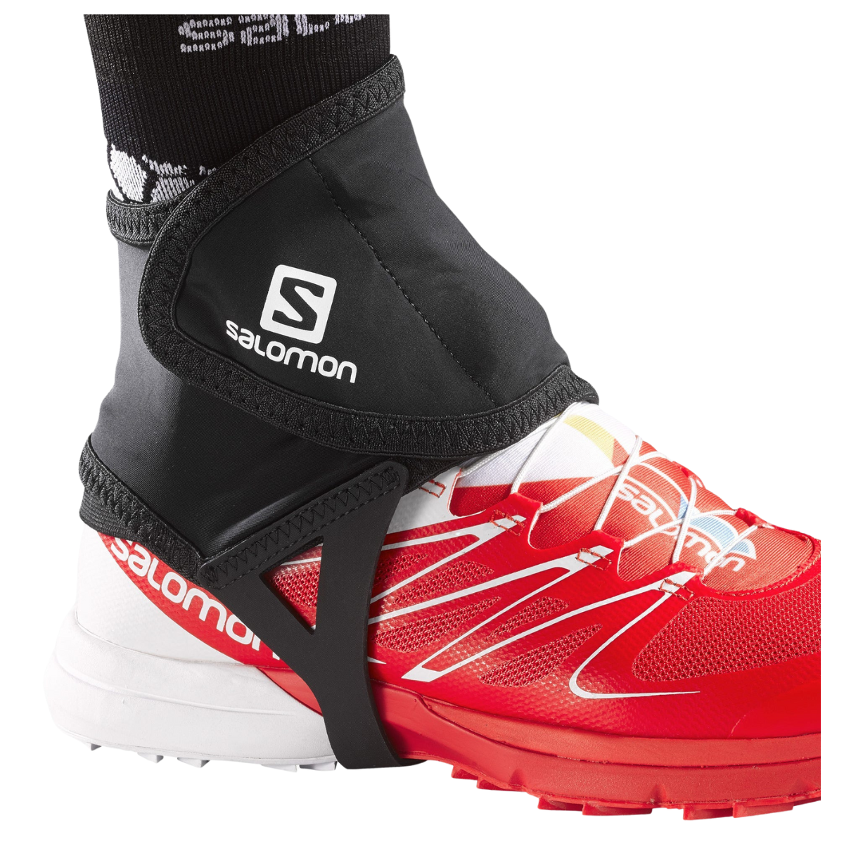 Salomon Guêtres Trail Low - Unisexe 329166 - NOIR