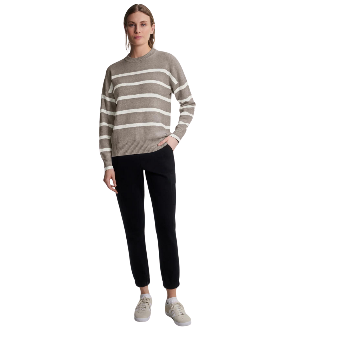 mcn23613-v
Fig Chandail À Manches Longues Haut Relax Berne - Femme - COMBO MOKA-PERLE