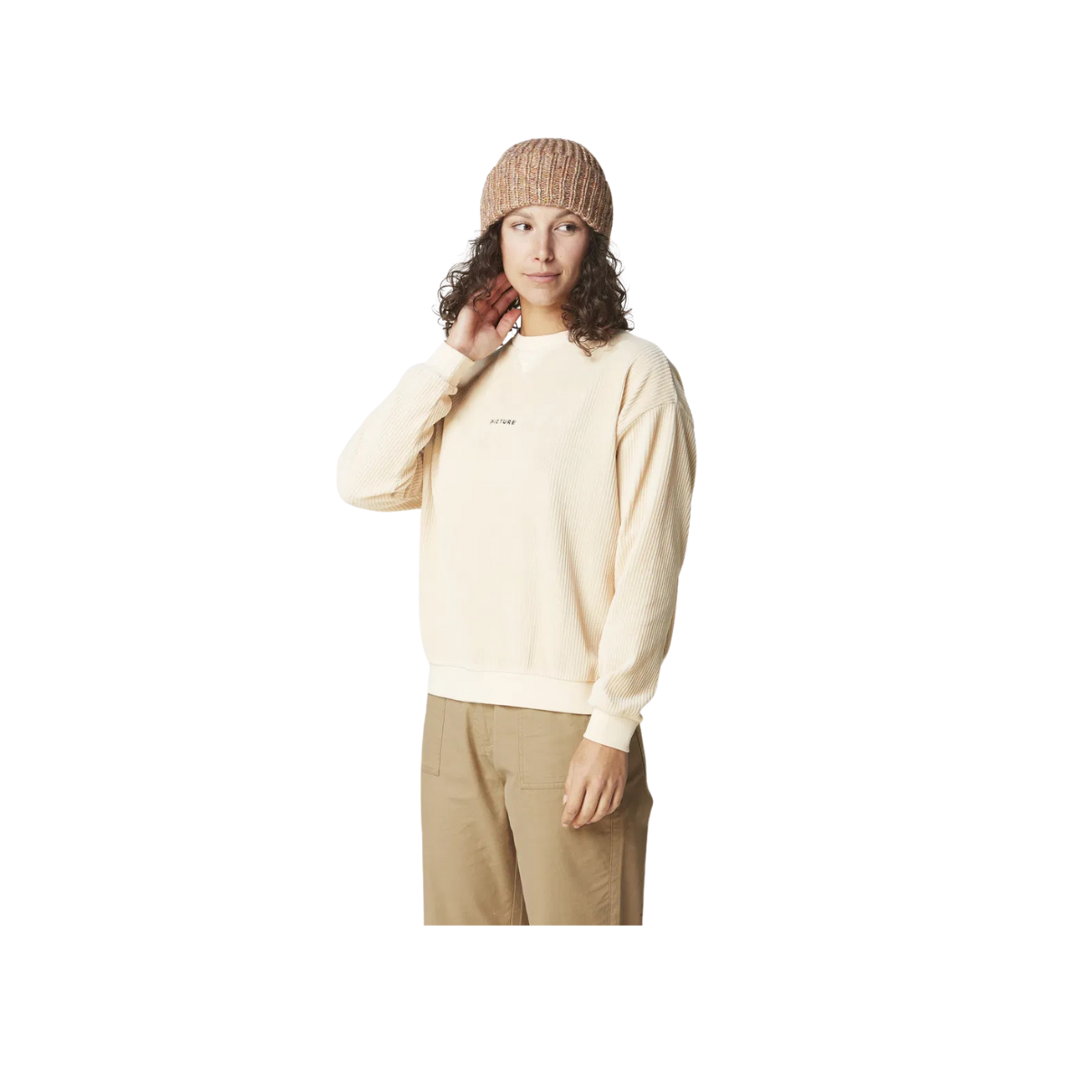 wsw301
Picture Chandail À Manches Longues Laikko Crew - Femme - WHITE/GREY