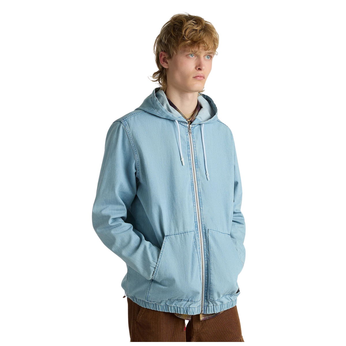 vn000g83
Vans Veste À Capuchon Ashford Denim Full Zip - Homme - LAVAGE A LA PIERRE