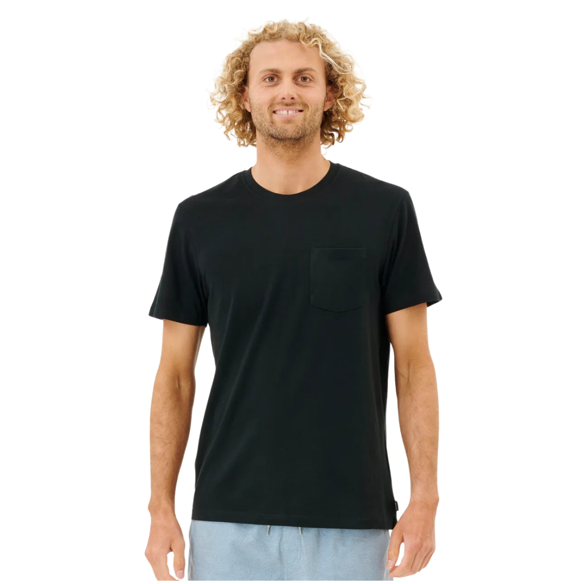 0btmte
Rip Curl T-Shirt Plain Pocket - Homme - BLACK