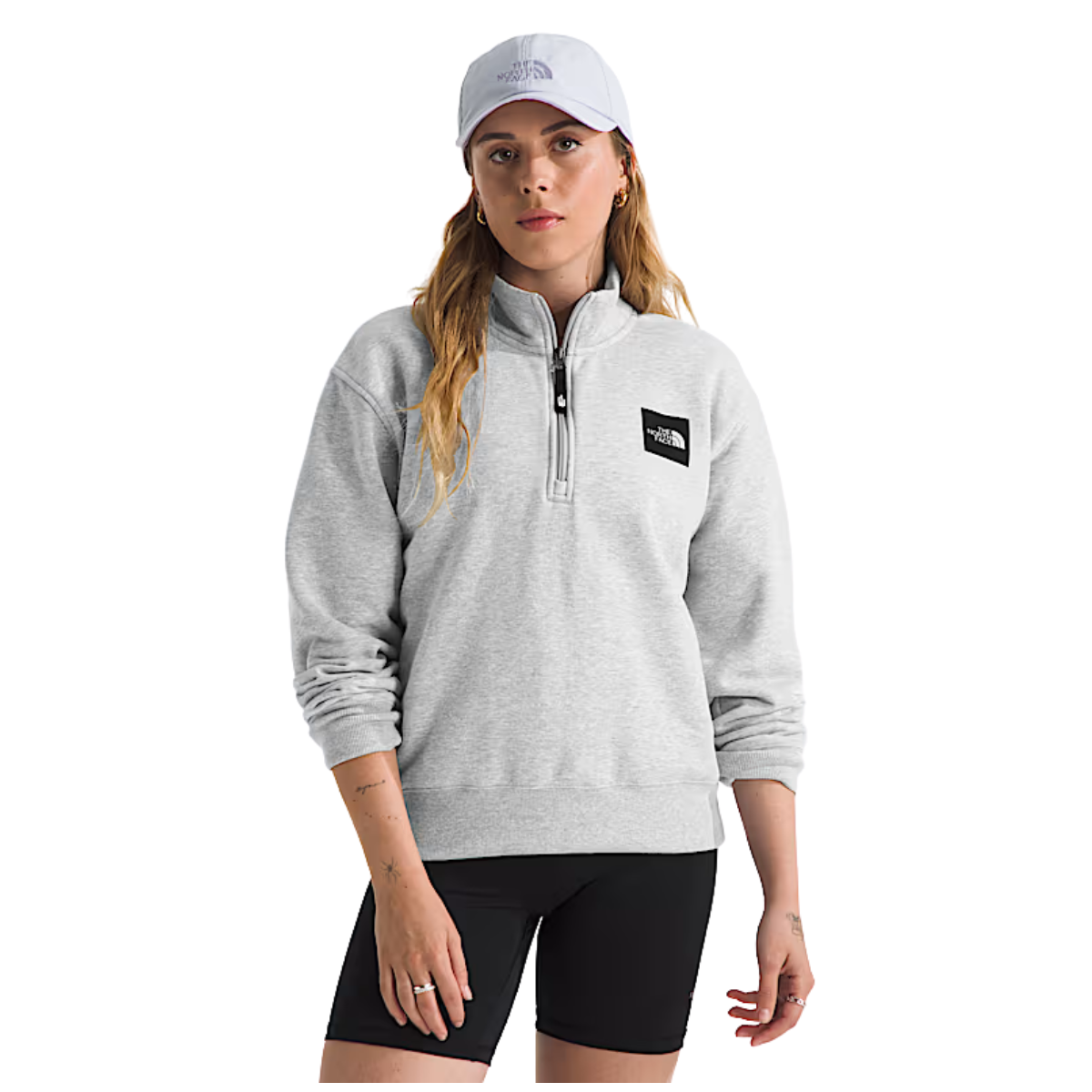 nf0a8b7v
The North Face Chandail À Manches Longues Box Half Dome 1/4 Zip - Femm… - LIGHT GREY HEATHER