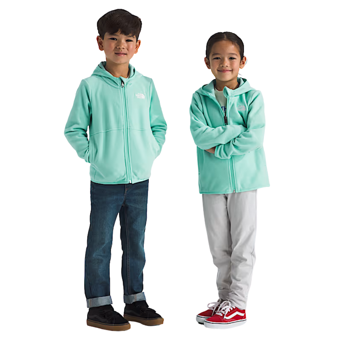 The North Face Chandail À Capuchon Full Zip Kids Glacier   - Enfant