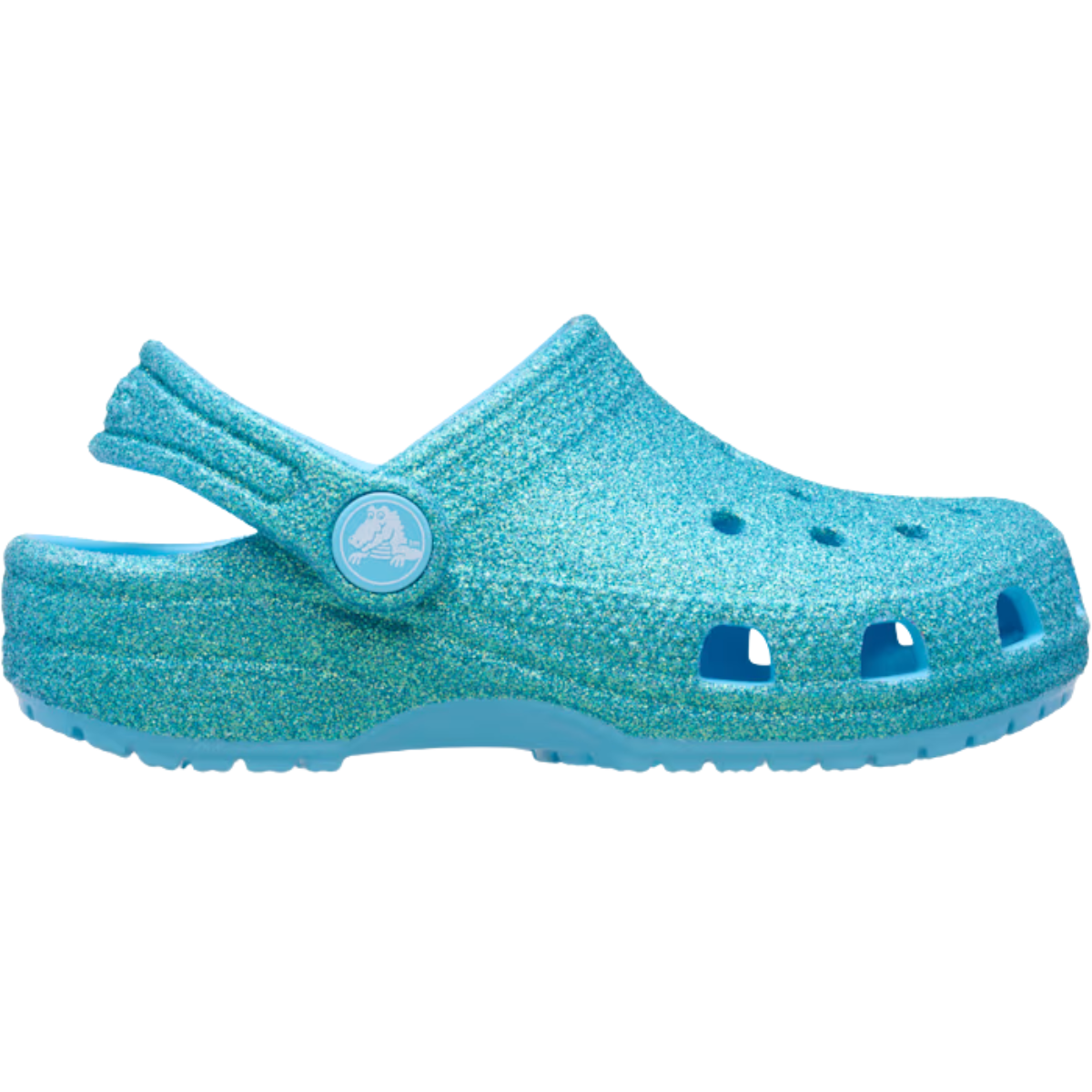 Crocs Sandales Classic Iridescent Glitter - Enfant