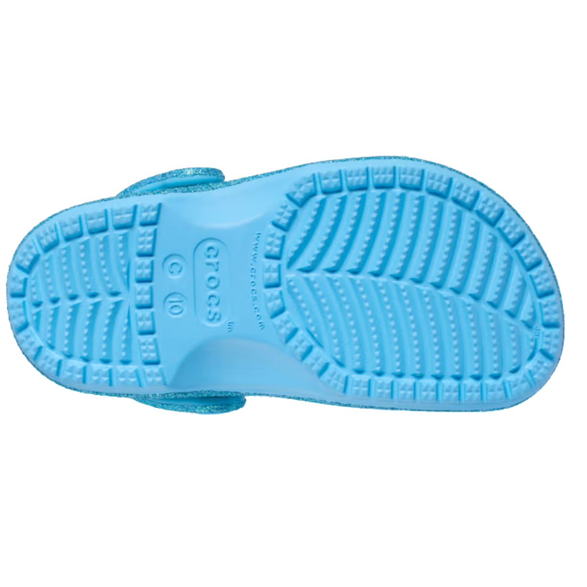 Crocs Sandales Classic Iridescent Glitter - Enfant