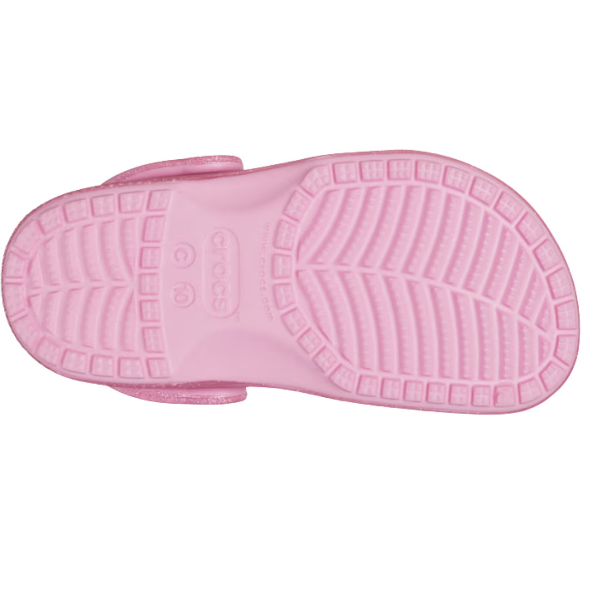 Crocs Sandales Classic Glitter Clog - Enfant
