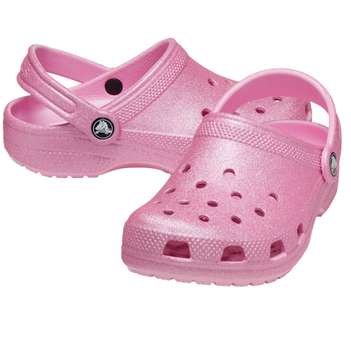 Crocs Sandales Classic Glitter Clog - Enfant