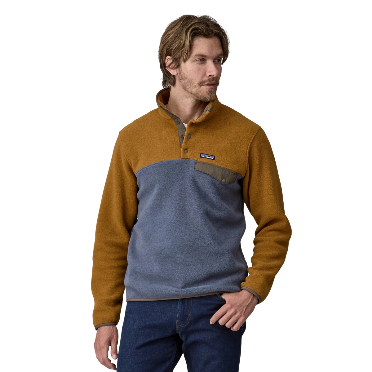 Patagonia Chandail À Manches Longues Lightweight Synch Snap-T P/O - Homme