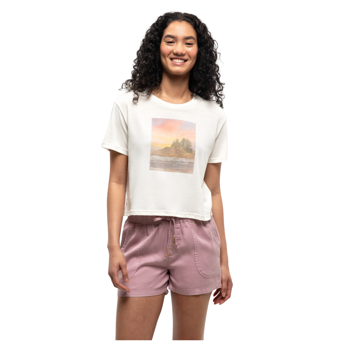 tcw6206
Tentree T-Shirt Breakwater Crop - Femme - UNDYED/PHOTO