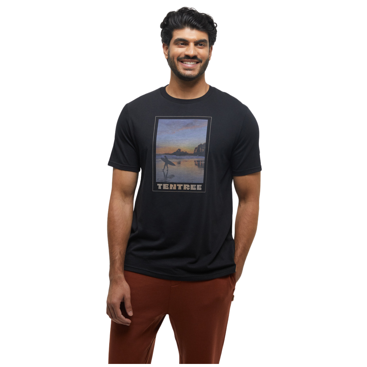 tcm6154
Tentree T-Shirt Surf Memento - Homme - METEORITE BLACK/BEACH