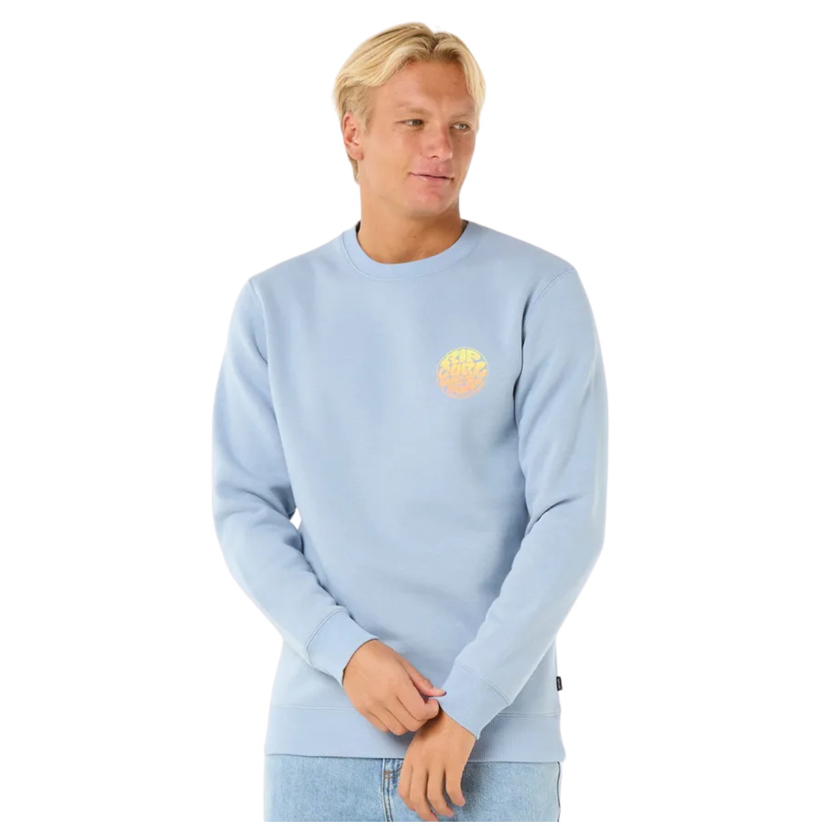 cfehn9
Rip Curl Chandail À Manches Longues Wettie Icon Crew - Homme - ICE BLUE
